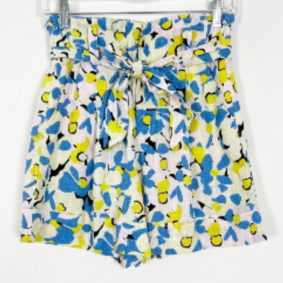 Zara Linen High Waisted Shorts - Picture 4 of 16